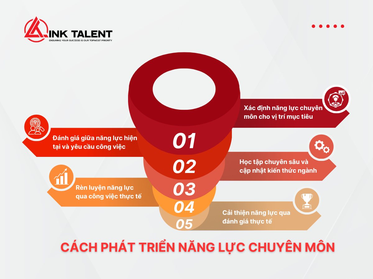 Những bước phát triển năng lực chuyên môn trong tổ chức