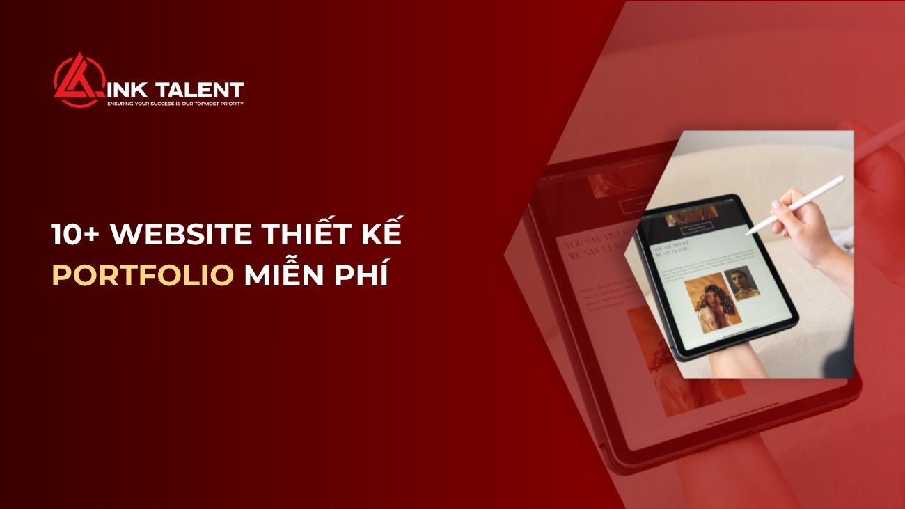 10+ website thiết kế Portfolio miễn phí năm 2026