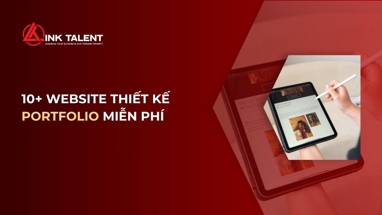 10+ website thiết kế Portfolio miễn phí năm 2026