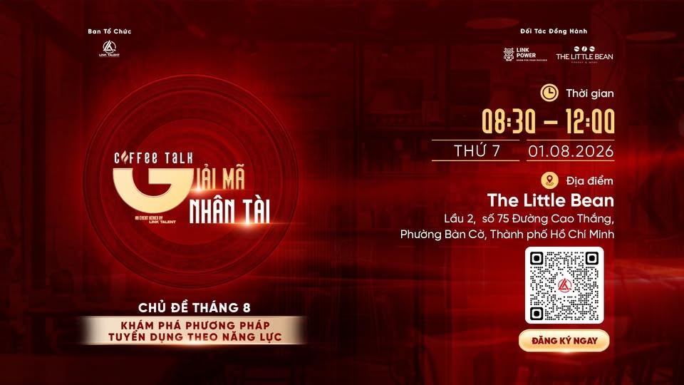 Coffee Talk #2– GIẢI MÃ NHÂN TÀI: Khám Phá Phương Pháp Tuyển Dụng Theo Năng Lực